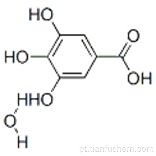 Monohidrato de ácido gálico CAS 5995-86-8